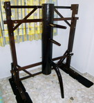 Wooden Dummy with side frames 1
